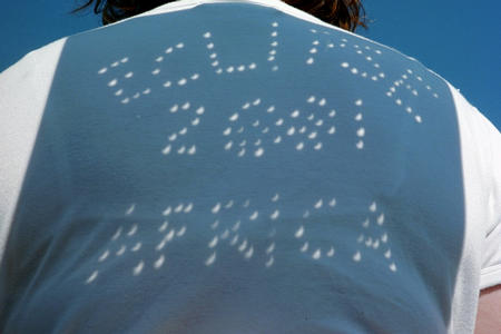 A message in pinhole projections