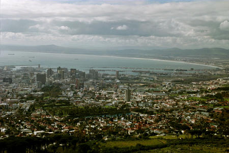 Cape Town from the cable car